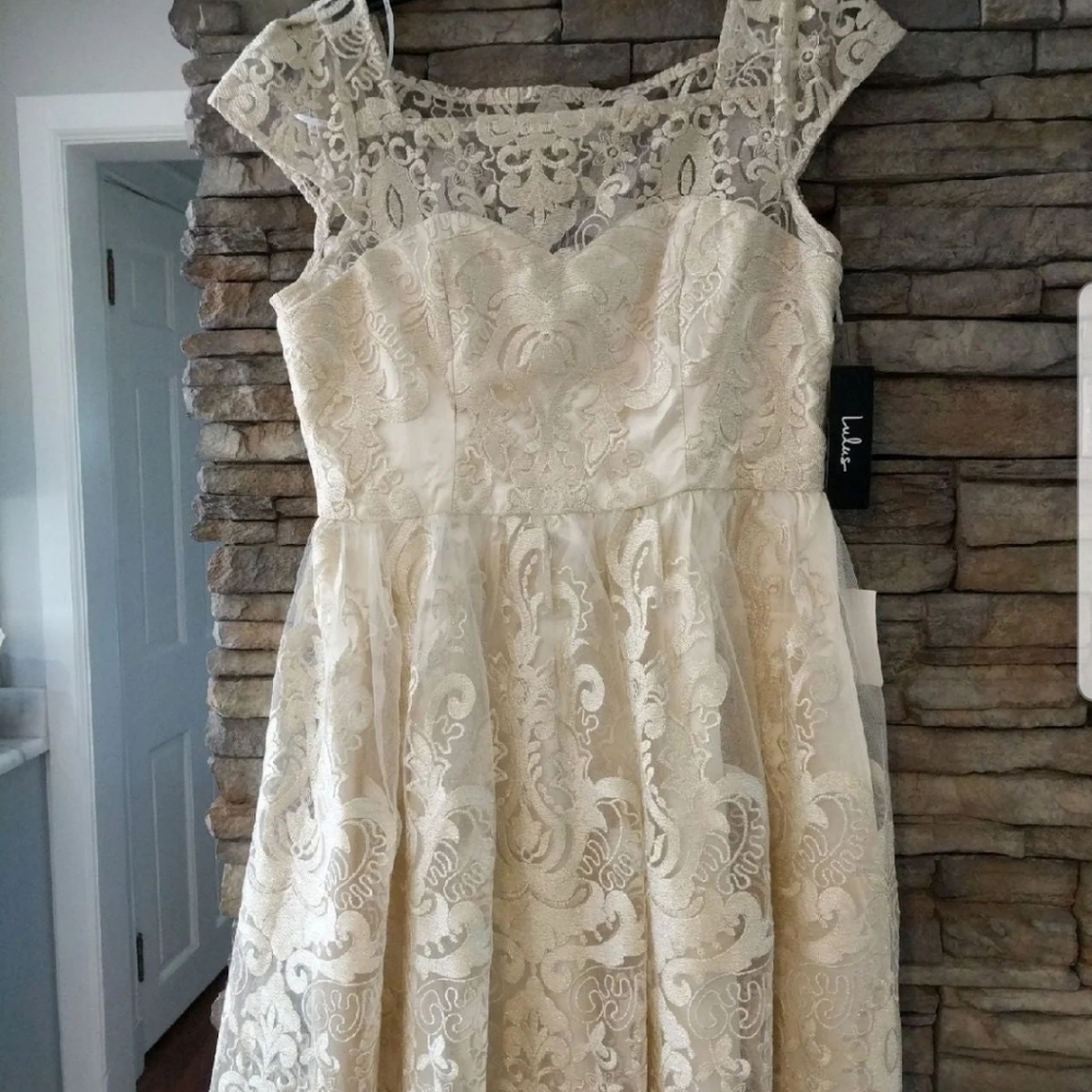 Lulu's skater dress NWT